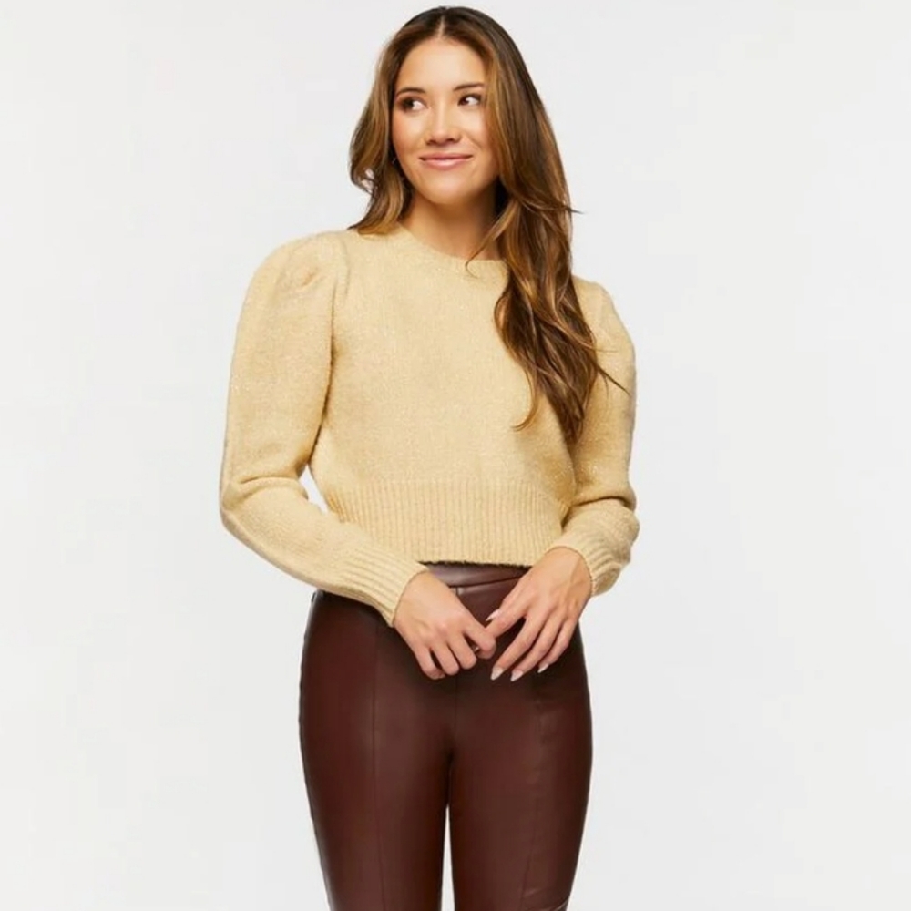 NWT Forever 21 Cropped Sweater